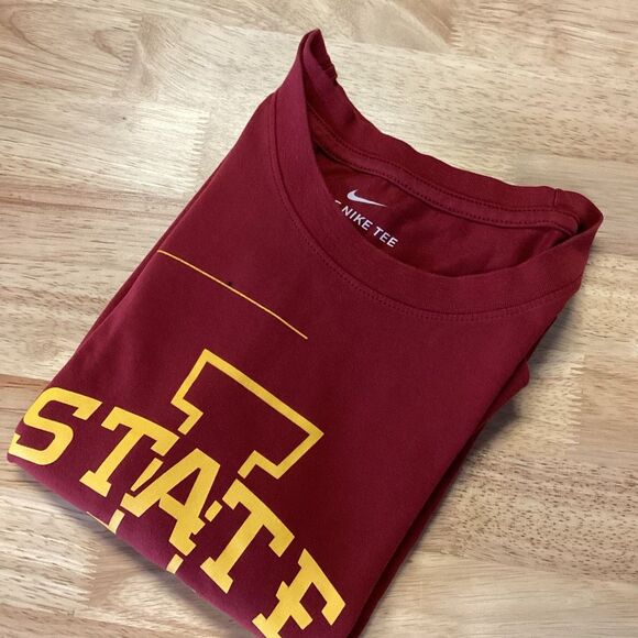 Men’s Nike Iowa State Cyclones Basketball‎ Tee Shirt - Large - Picture 1 of 8